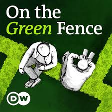 on the green fence
